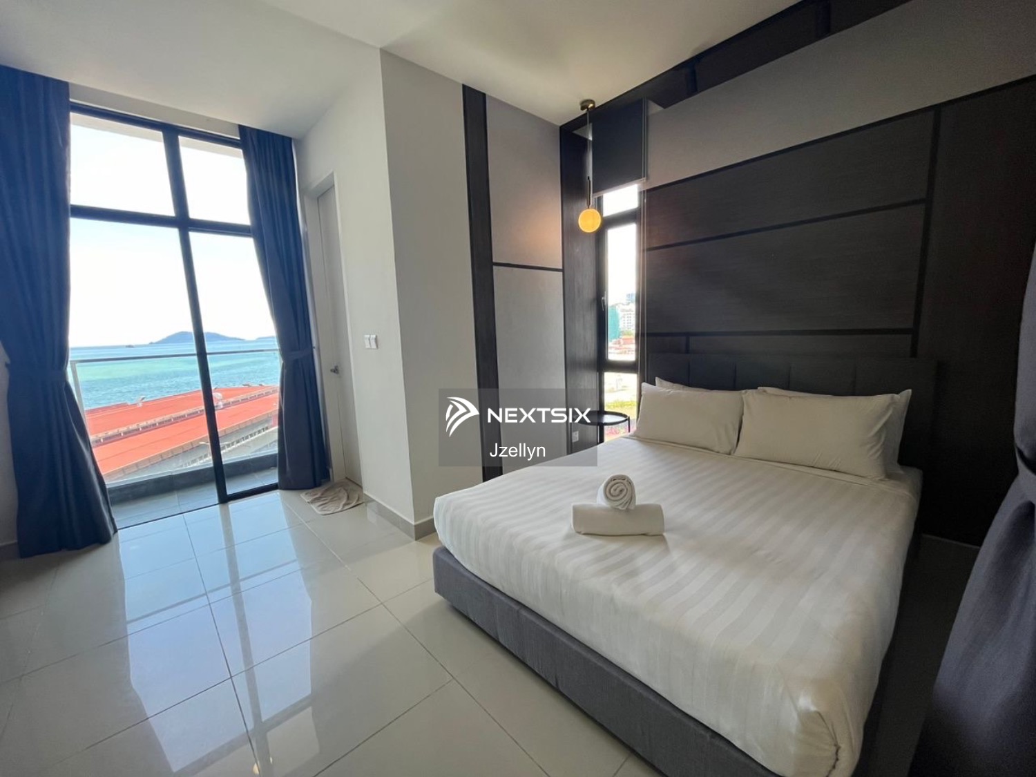 Sea-view condominium studio property for sale at The Shore in Kota Kinabalu, Sabah