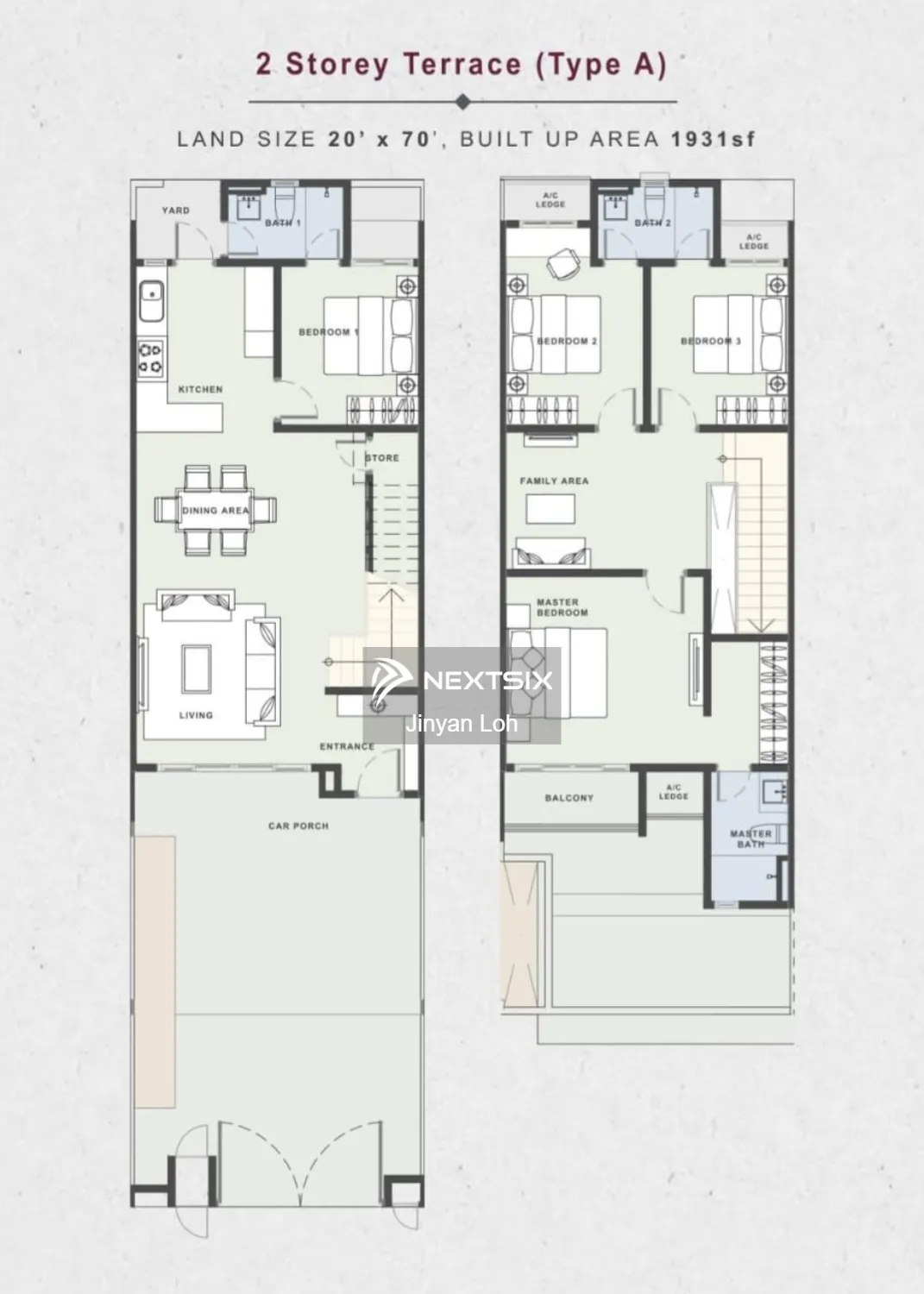 2-sty Terrace/Link House For Rent in Gelang Patah Johor - Image 17