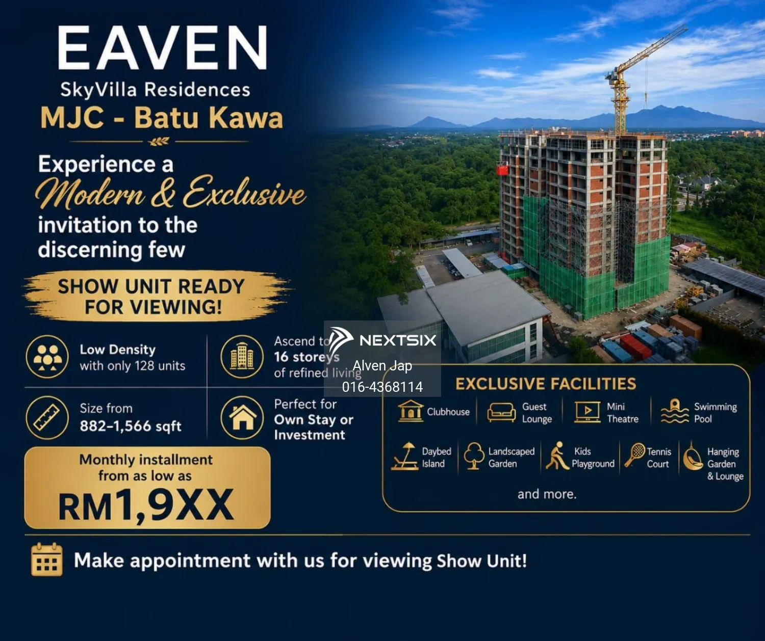 Condominium For Sale in Kuching Sarawak