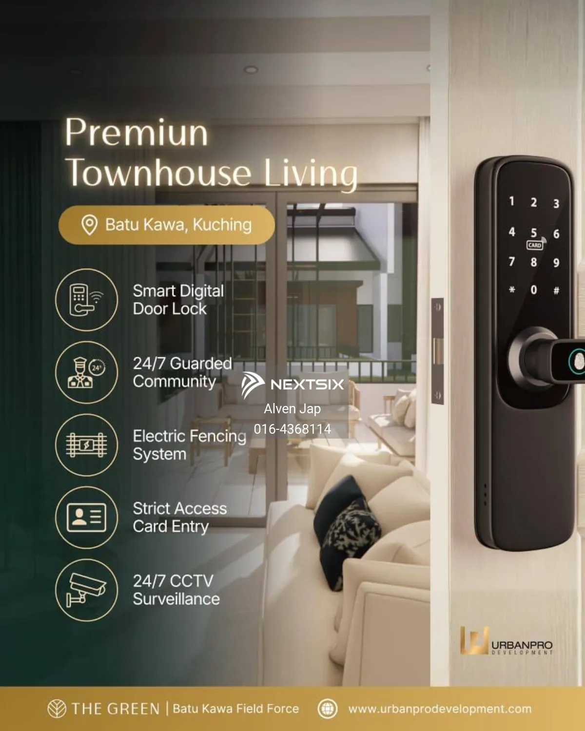 Townhouse For Sale in Kuching Sarawak