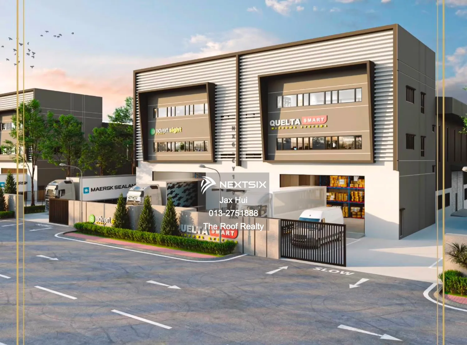 Semi-D Factory For Sale in Setia Alam Selangor