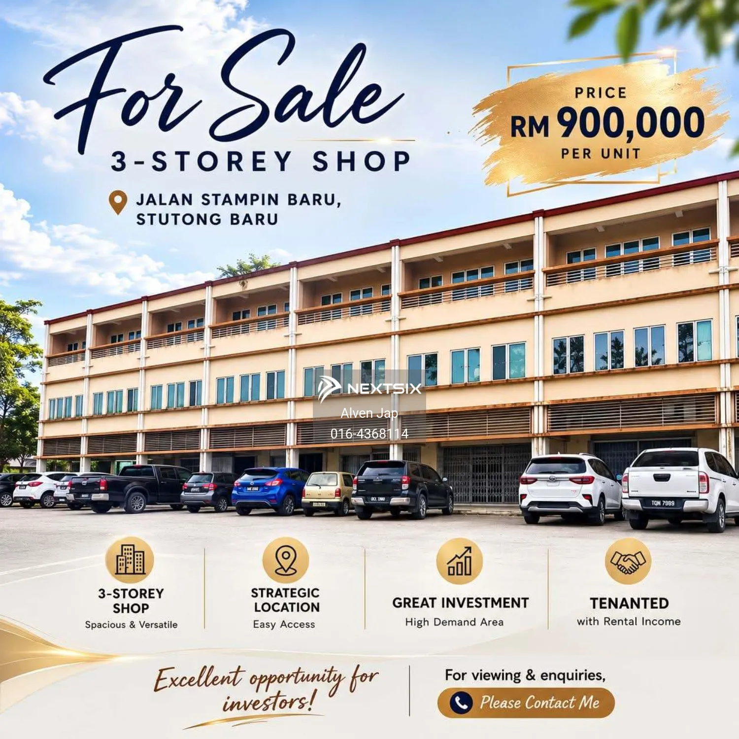 Shop For Sale in Kuching Sarawak