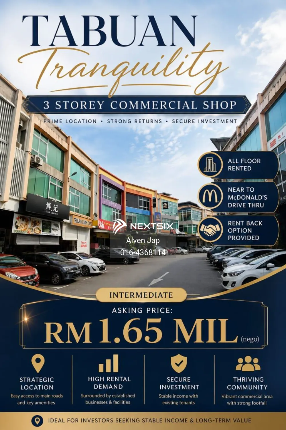 Shop For Sale in Kuching Sarawak