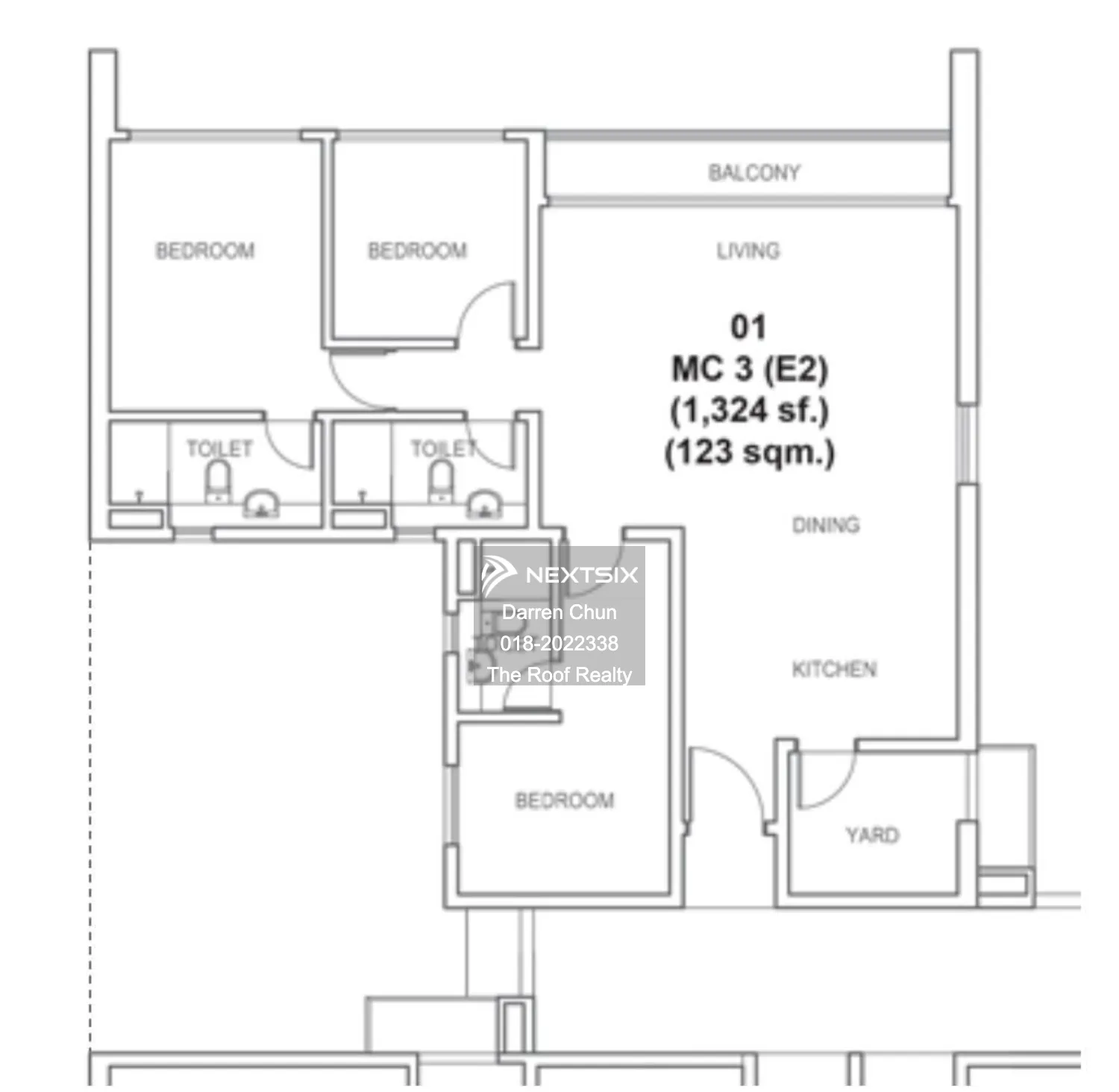 Serviced Residence floor plan - Image 1