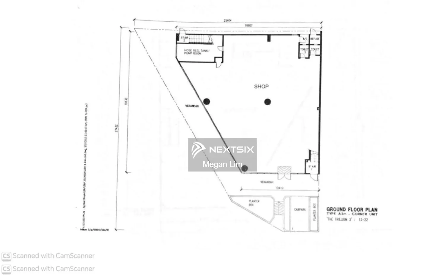 Shop Office floor plan - Image 1