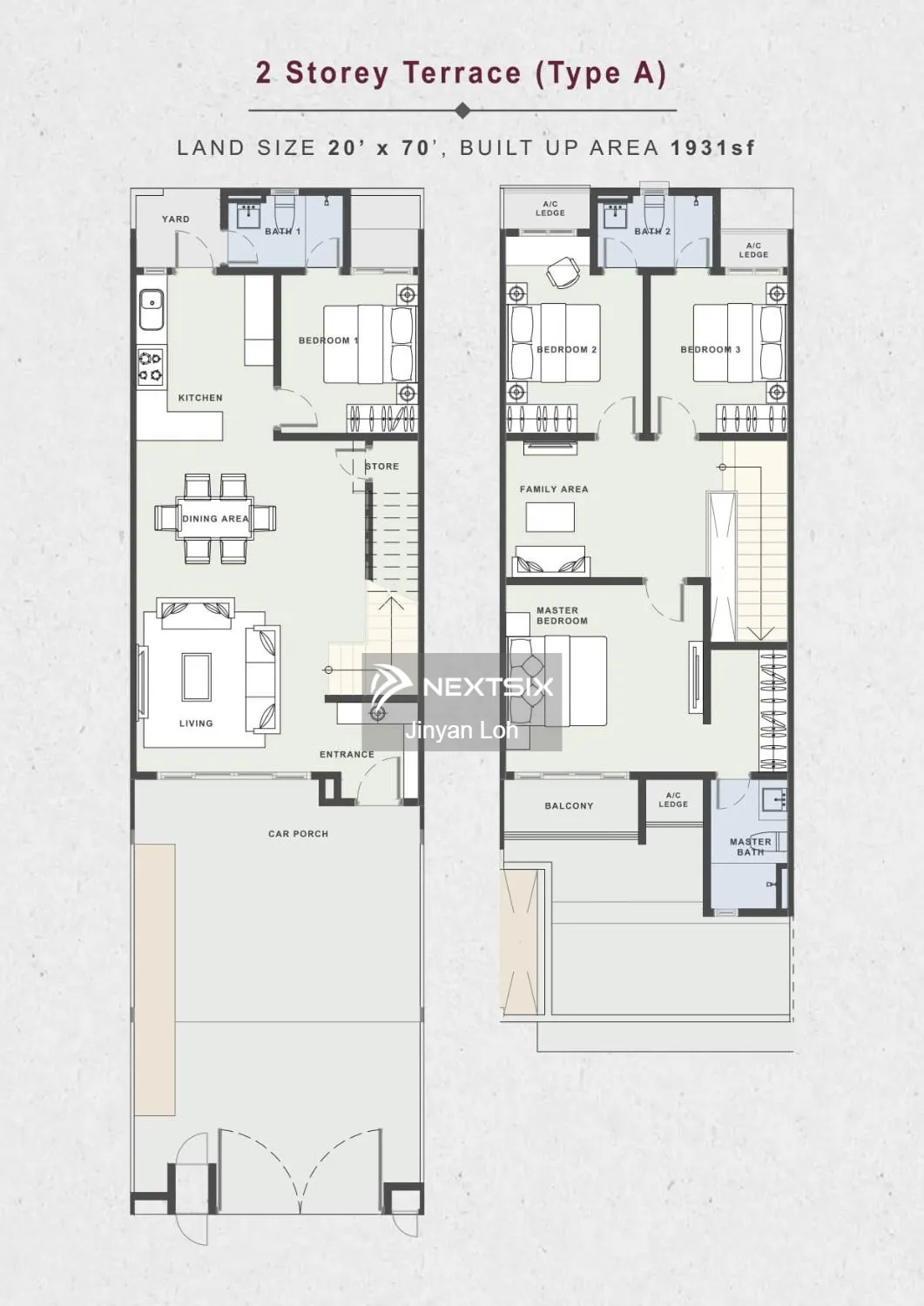 2-sty Terrace/Link House For Rent in Gelang Patah Johor - Image 15