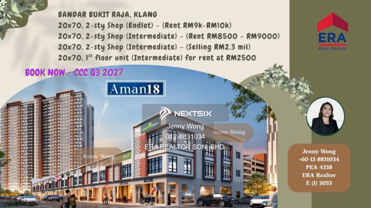 Shop For Sale in Klang Selangor