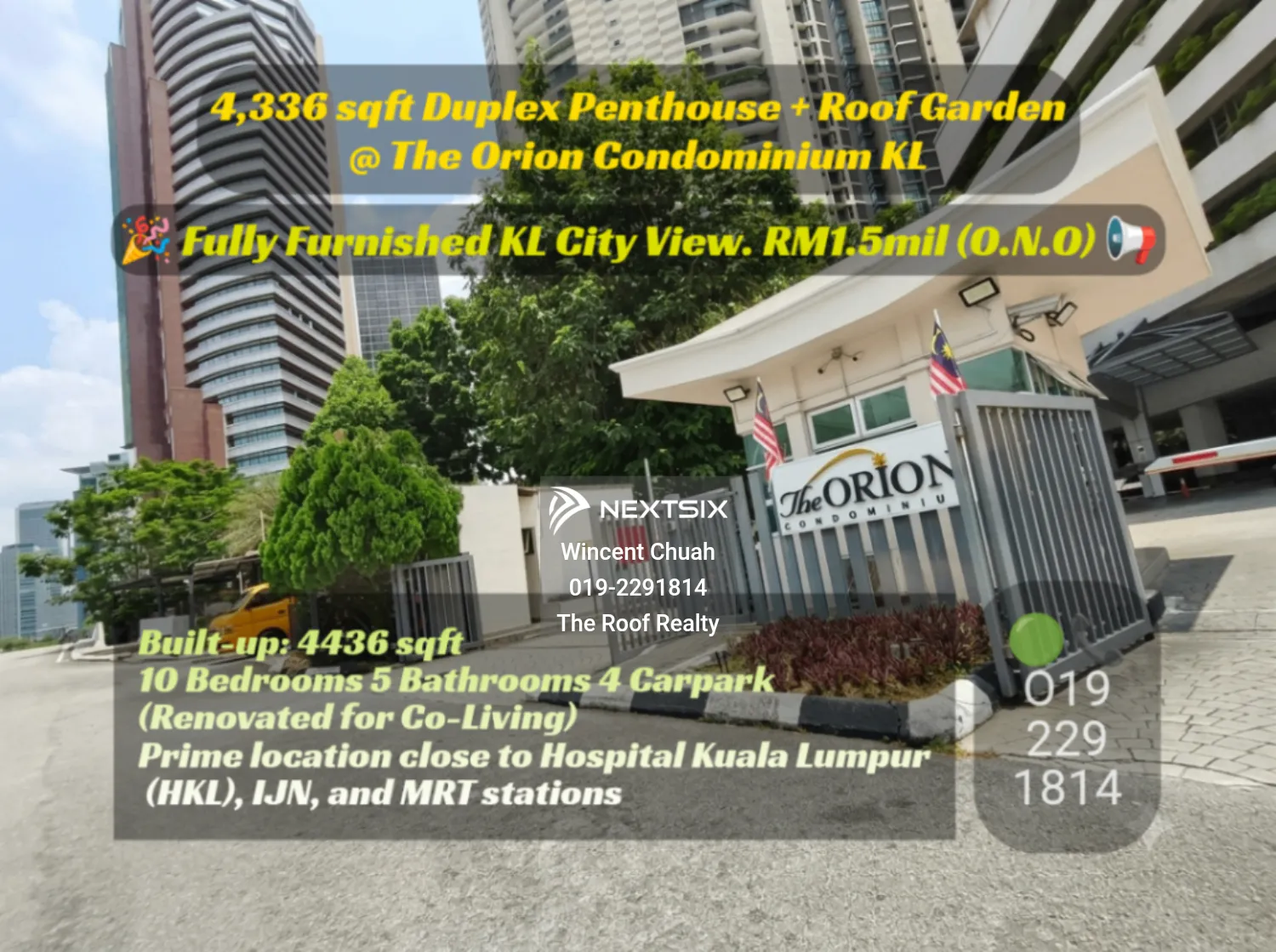 Condominium For Sale in KL City Kuala Lumpur