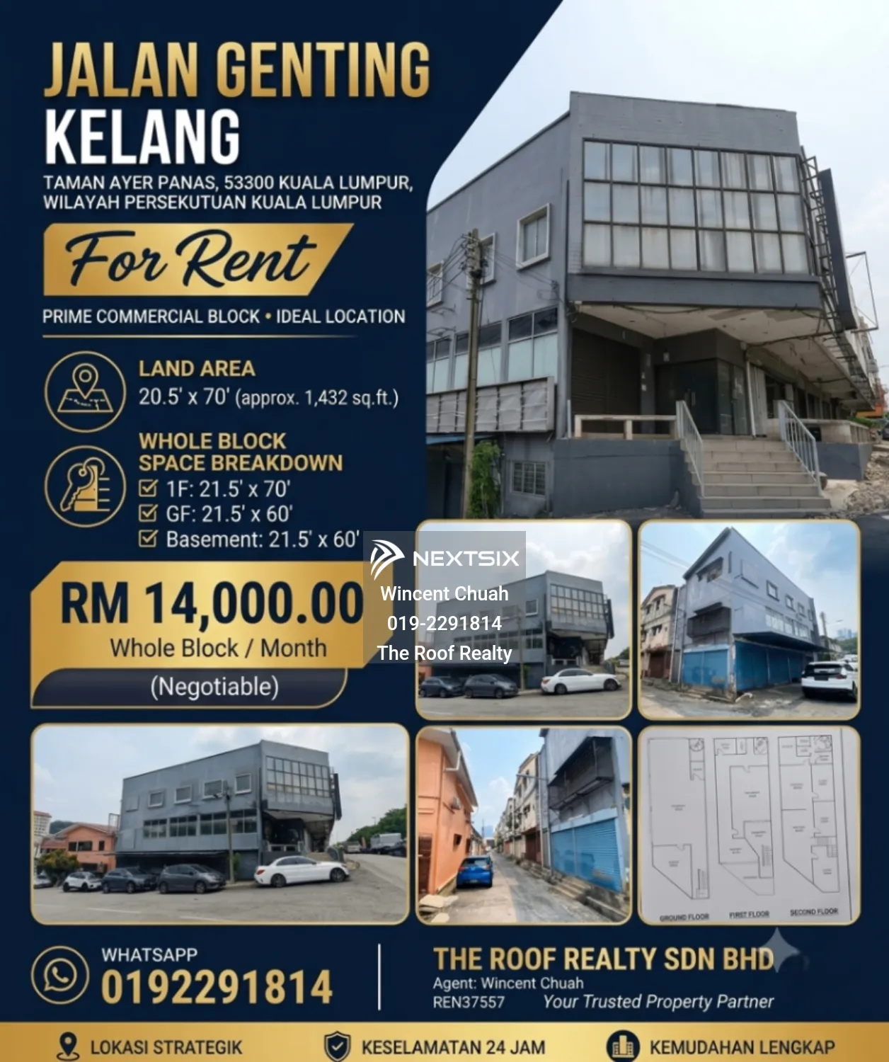 Shop For Rent in Setapak Kuala Lumpur