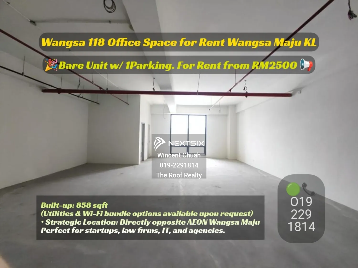 Office For Rent in Wangsa Maju Kuala Lumpur