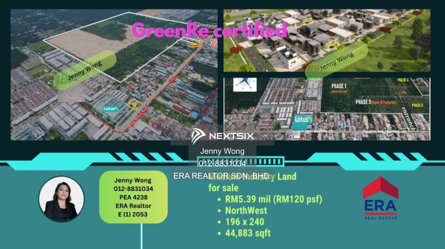 Industrial Land For Sale in Jenjarom Selangor