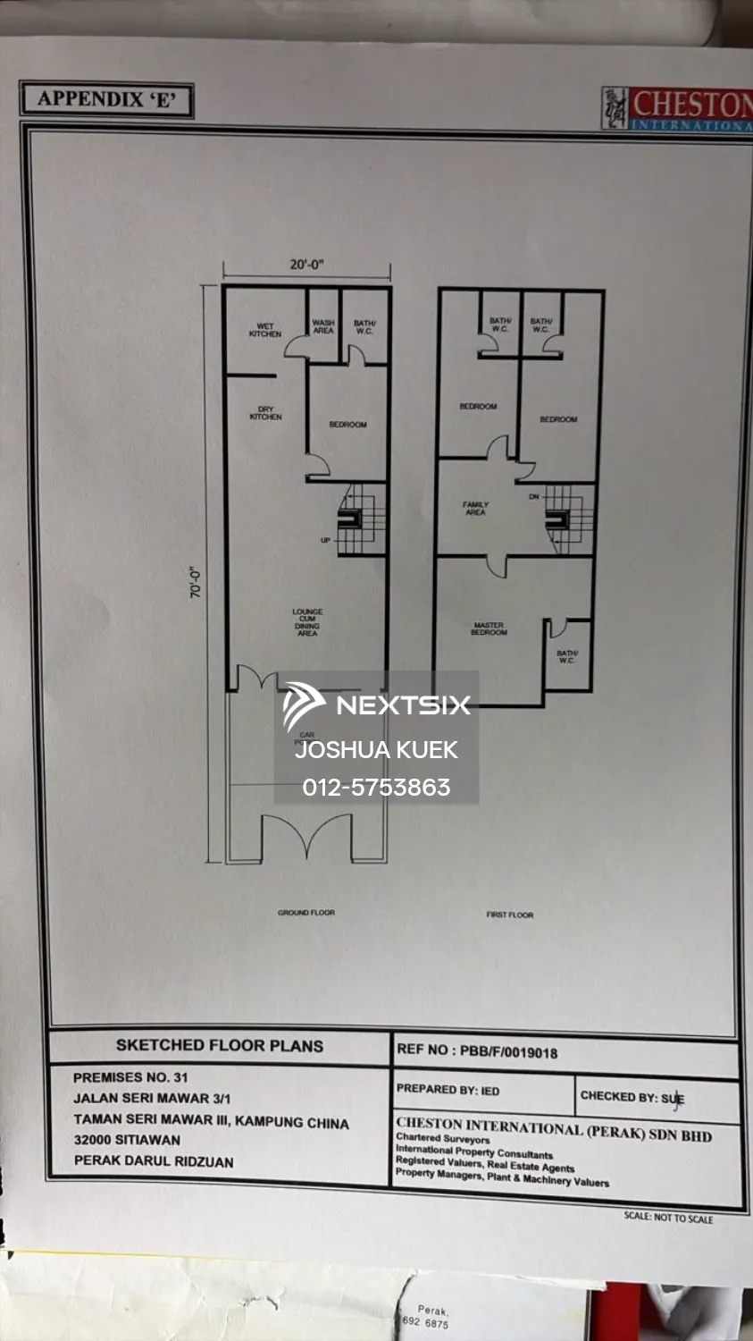 2-sty Terrace/Link House For Sale in Sitiawan Perak - Image 16