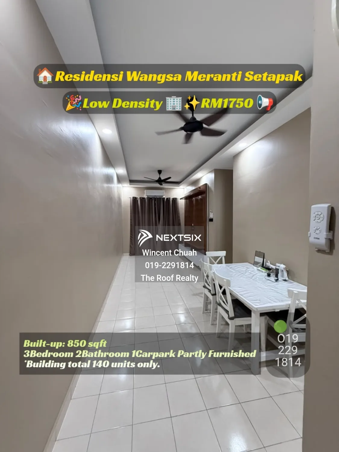 Condominium For Rent in Setapak Kuala Lumpur
